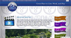 Desktop Screenshot of cityoftaylor.com